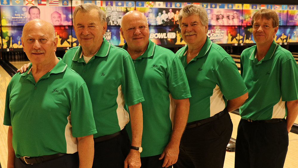 Romano's "B" Team at the 2019 USBC Open Championships